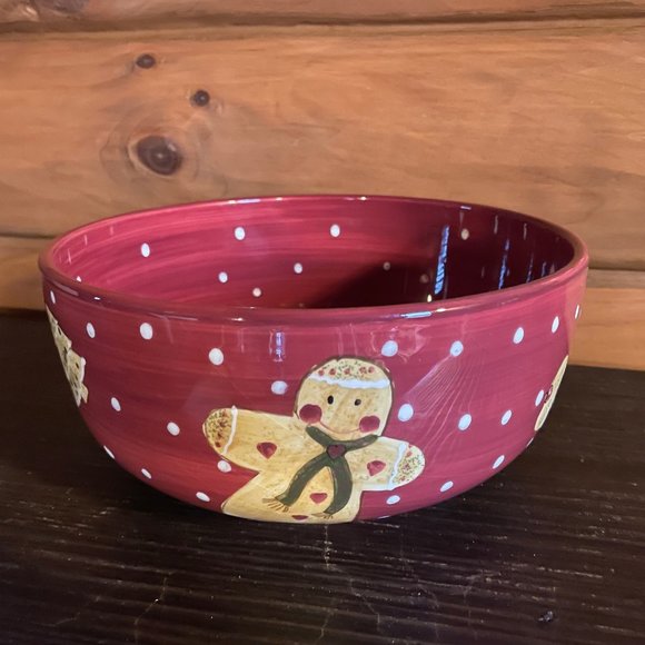 Laurie/Gates Other - Christmas Serving Bowl